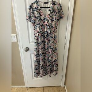 Floral dress size medium
